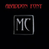 Various Abaddon Font Two Letter Silver Rings - Ring - Big Joes Biker Rings