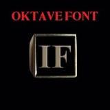 Oktave Font - H to L Two Letter Bronze Rings - Ring - Big Joes Biker Rings