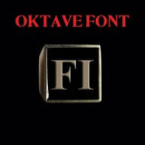 Oktave Font - D to G Two Letter Bronze Rings - Ring - Big Joes Biker Rings