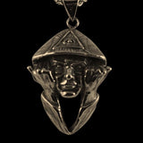 Aleister Crowley Pendant - Pendant - Big Joes Biker Rings