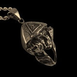 Aleister Crowley Pendant - Pendant - Big Joes Biker Rings