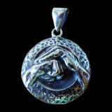 Bao Quan (Leopard Fist) Martial Art Medallion Pendant - Pendant - Big Joes Biker Rings