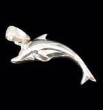 Porpoise / Dolphin Sterling Silver Pendant