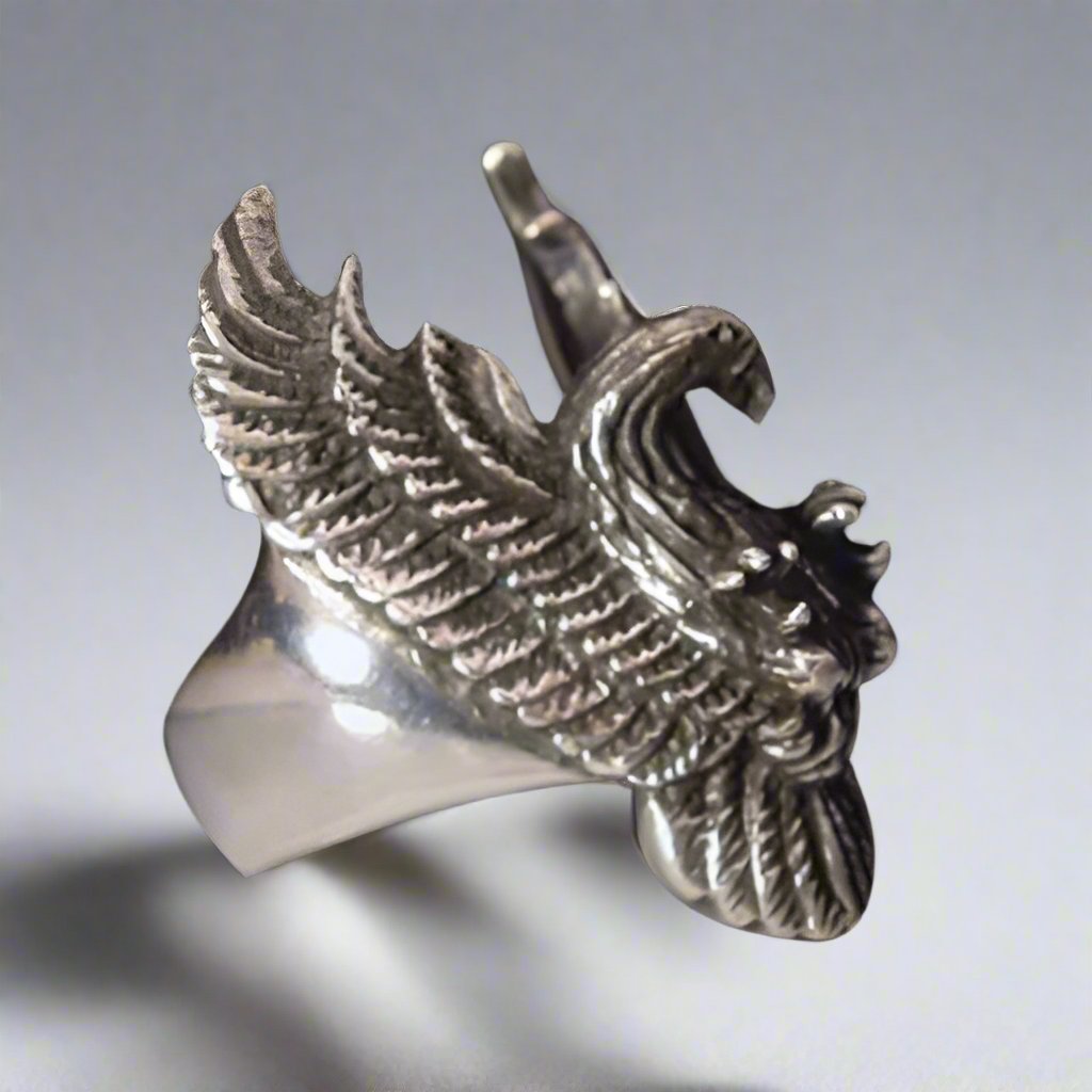American Spirit Eagle Ring – Big Joes Biker Rings