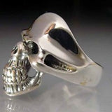 Grinning Classic Skull Ring - Ring - Big Joes Biker Rings