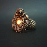 Norse / Viking Dragon Ring - Ring - Big Joes Biker Rings