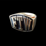 FTW 3-Letter Ring - Ring - Big Joes Biker Rings
