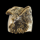 Eagle Raptor in Flight Ring - Ring - Big Joes Biker Rings