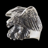 Eagle Raptor in Flight Ring - Ring - Big Joes Biker Rings