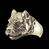 Small Pit-bull Ring - Ring - Big Joes Biker Rings