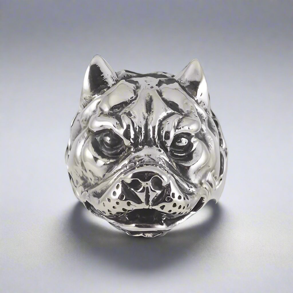 【 ORDER】MINI PIT BULL リング Pit Bull Ring (Small) – Big Joes Biker Rings