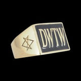 DWTW 4-Letter Ring - Ring - Big Joes Biker Rings