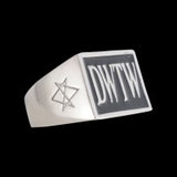 DWTW 4-Letter Ring - Ring - Big Joes Biker Rings