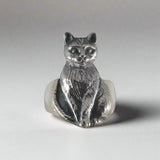 Bastet Cat Goddess Ring - Ring - Big Joes Biker Rings