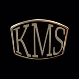 KMS 3-Letter Ring - Ring - Big Joes Biker Rings