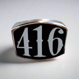416 3-Number Ring - Ring - Big Joes Biker Rings
