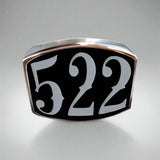 522 3-Number Ring - Ring - Big Joes Biker Rings
