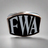FWA 3-Letter Ring - Ring - Big Joes Biker Rings