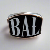 BAL 3-Letter Ring - Ring - Big Joes Biker Rings