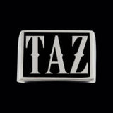 TAZ 3-Letter Ring - Ring - Big Joes Biker Rings