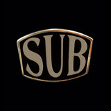 SUB 3-Letter Ring - Ring - Big Joes Biker Rings