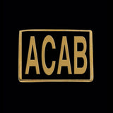 ACAB 4-Letter Ring - Ring - Big Joes Biker Rings