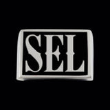 SEL 3-Letter Ring - Ring - Big Joes Biker Rings