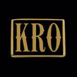 KRO 3-Letter Ring - Ring - Big Joes Biker Rings