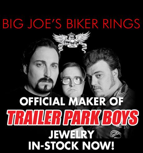 Trailer Park Boys Jewelry - Big Joe's Biker Rings