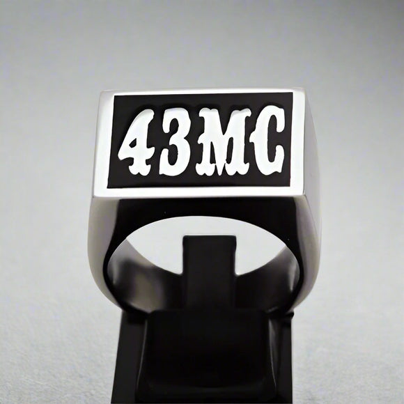 43MC (Big Top Font) 4-Letter Ring