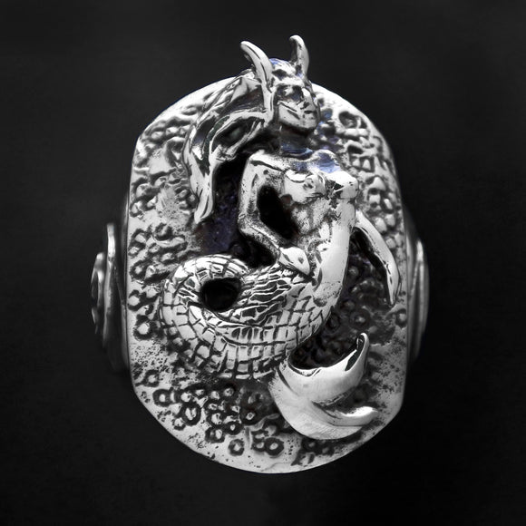 ASOS DESIGN 14k gold plated ring with zodiac capricorn design | ASOS