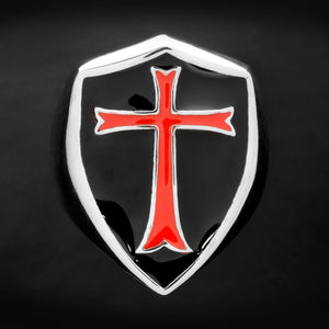 Crusader Cross Knights Templar Ring (R&B)