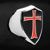 Crusader Cross Knights Templar Ring (R&B)