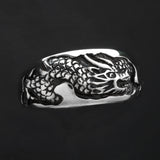 Engraved Chinese Dragon Ring