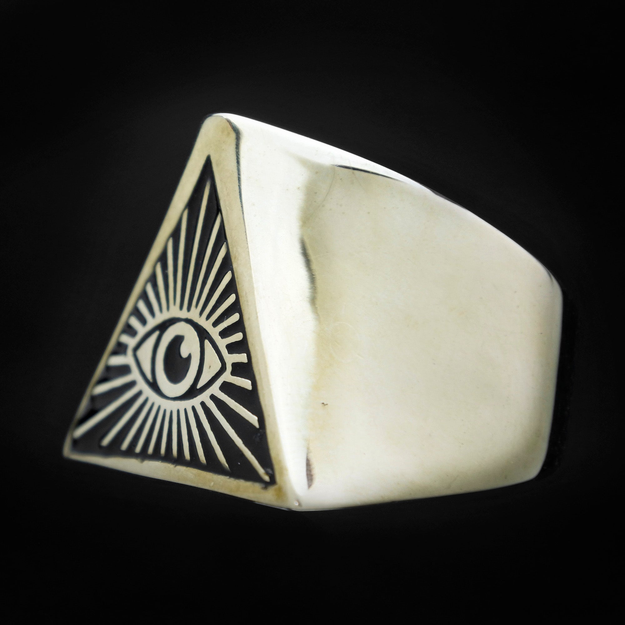 Eye of Providence Ring – Big Joes Biker Rings