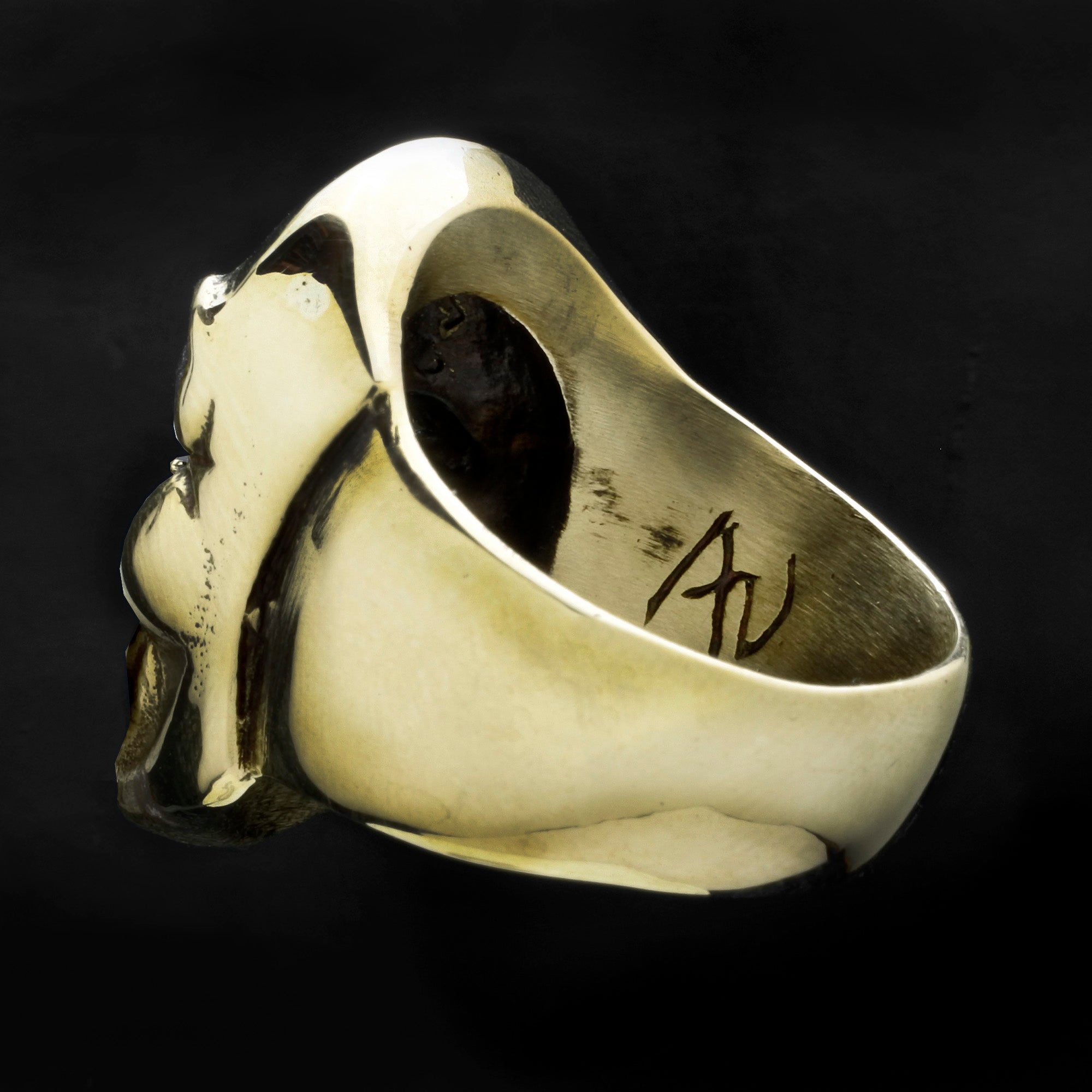 Guy Fawkes Mask Ring – Big Joes Biker Rings