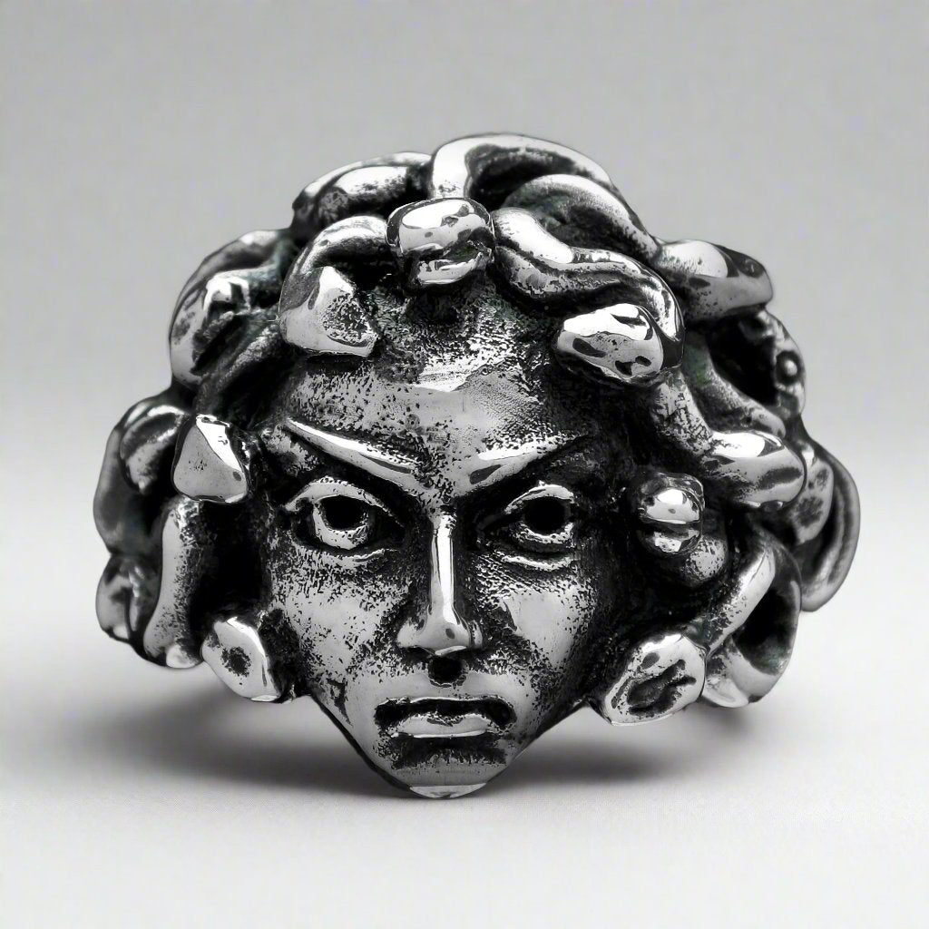 Medusa Ring – Big Joes Biker Rings