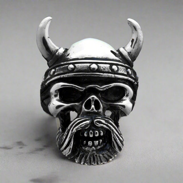 【LOOT】MAD of Viking 925 / 18K skull ring LOOT】MAD of Viking 925 / 18K skull ring