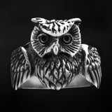 Athena's Owl Ring
