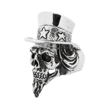 Uncle Sam Skull Ring