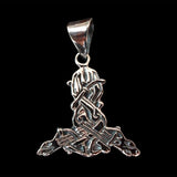 Norse / Viking Hound Dogs Entwined Pendant - Pendant - Big Joes Biker Rings