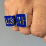 USAF Ring Set - Ring - Big Joes Biker Rings