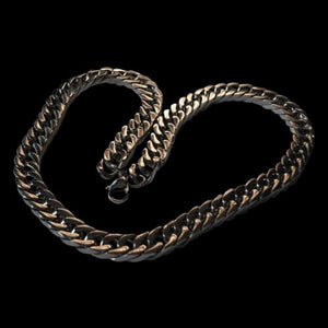 Curb Chain Stainless Steel Necklace - Chain - Big Joes Biker Rings