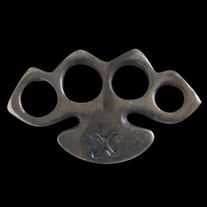 Knuckle Duster Sterling Silver Pendant - Pendant - Big Joes Biker Rings