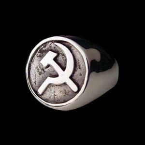 Soviet Union Cold War Ring - Ring - Big Joes Biker Rings