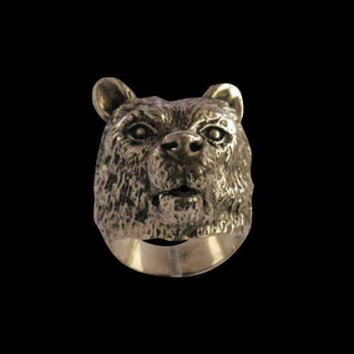 Grizzly Bear Ring – Big Joes Biker Rings