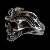 Del Fuego Skull Ring - Ring - Big Joes Biker Rings