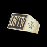 DWTW 4-Letter Ring - Ring - Big Joes Biker Rings