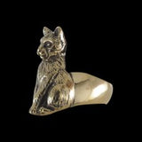 Bastet Cat Goddess Ring - Ring - Big Joes Biker Rings