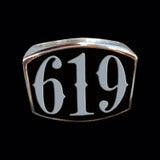 619 3-Number Ring - Ring - Big Joes Biker Rings